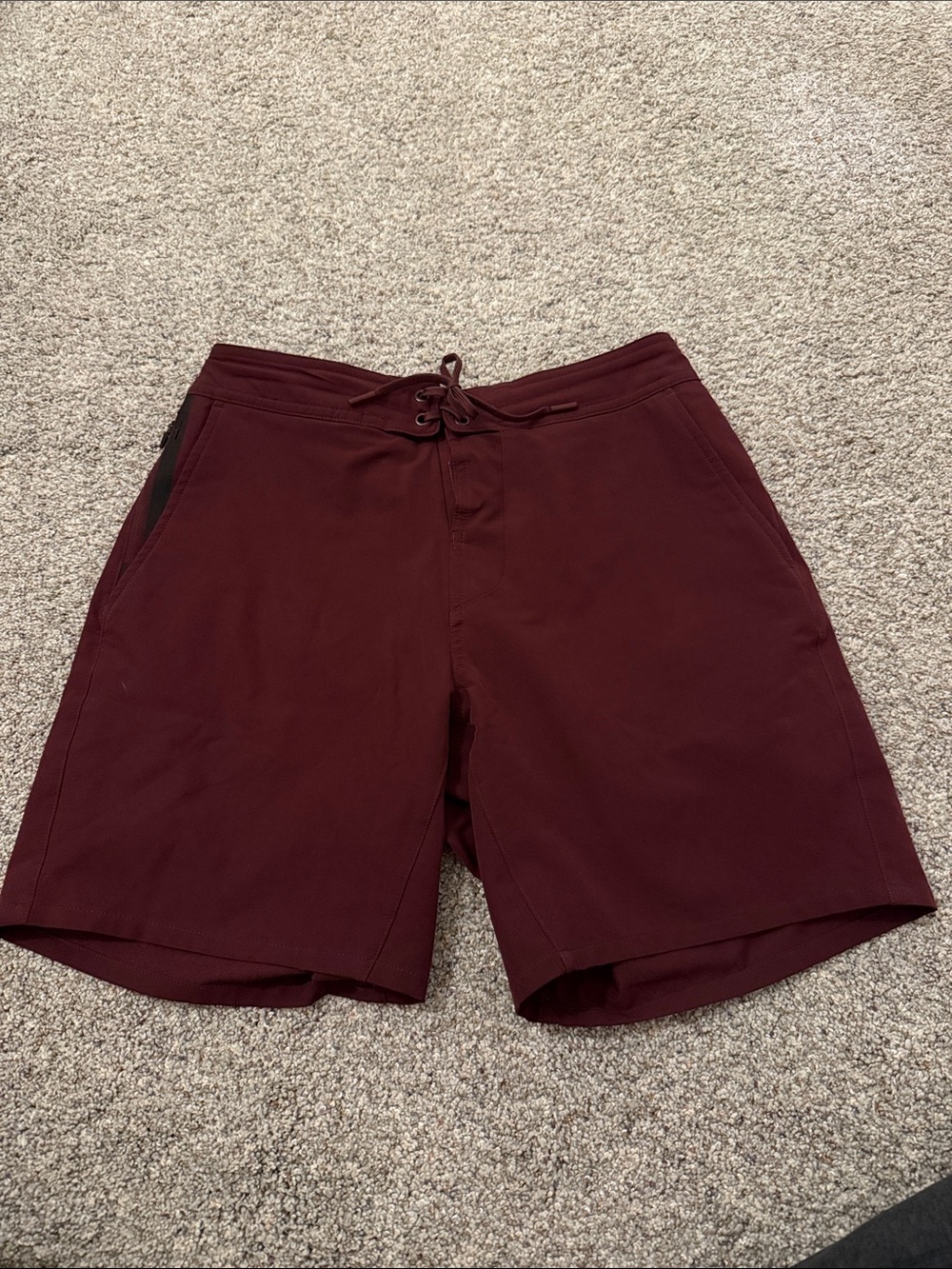Ten Thousand Foundation Men's Burgundy Athletic Shorts Small
